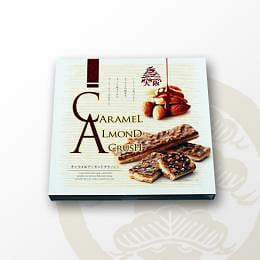 Vụn hạnh nhân Caramel Maedaseika Osaka vị bánh 20 miếng 1 phần