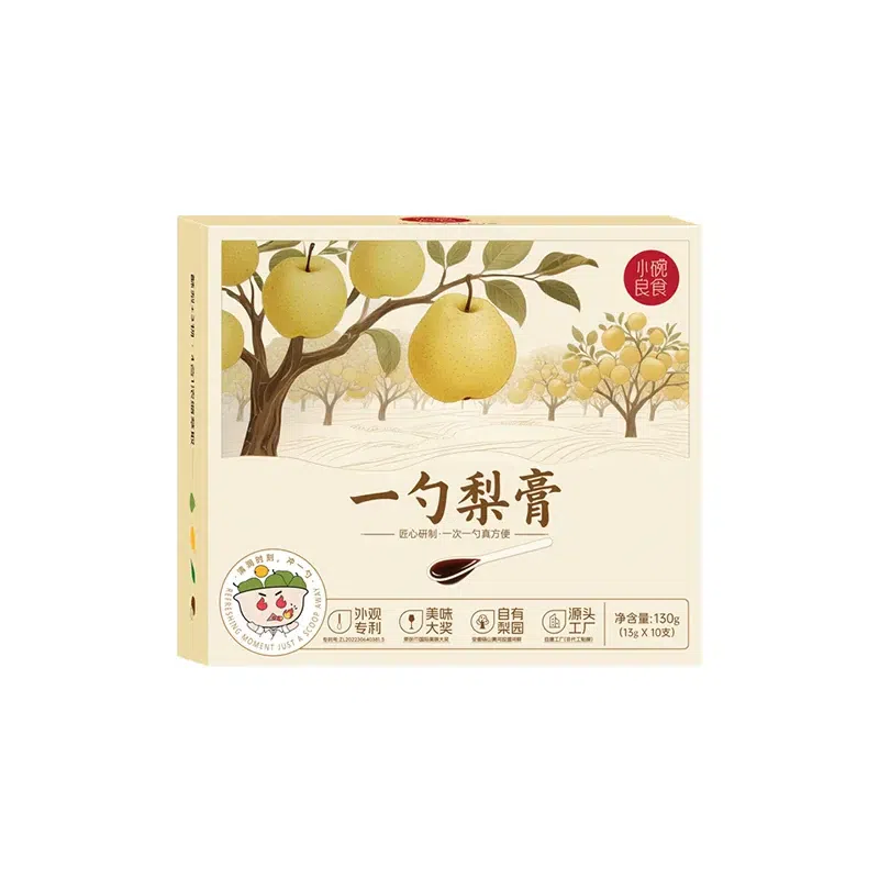 Small bowl of Liangshi loquat autumn pear paste 13g * 10 sticks/box 1 케이스