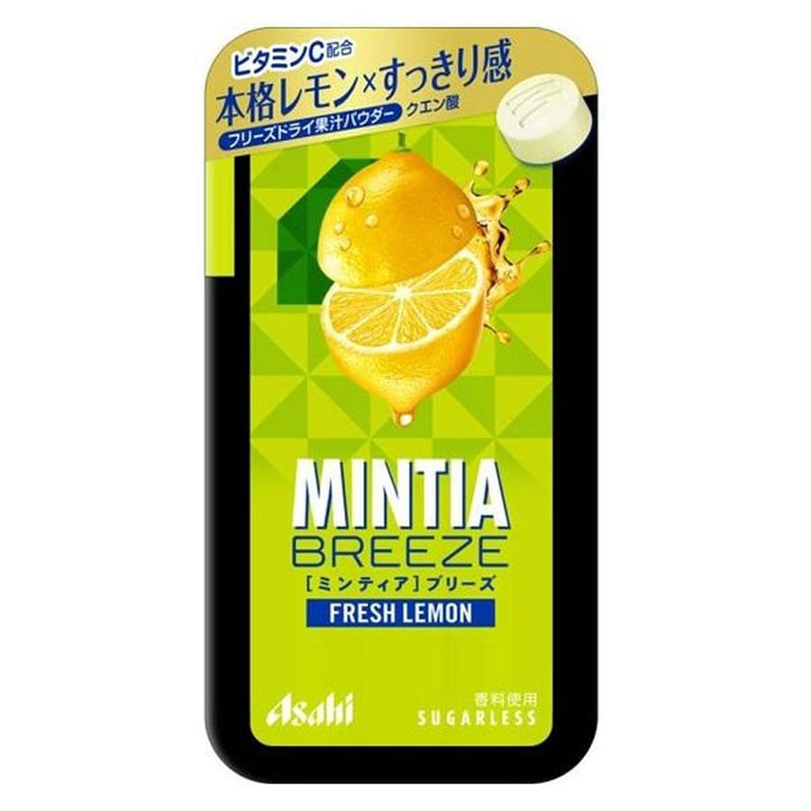 Asahi Mintia Breeze Fresh lemon flavor 30 tablets 1 개