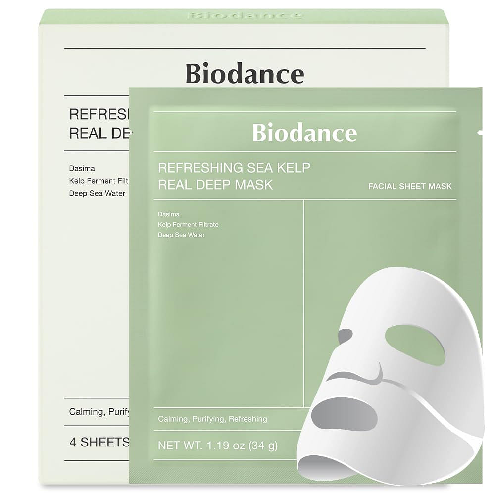 Biodance Refreshing Sea Kelp Real Deep Mask4sheets 1 each