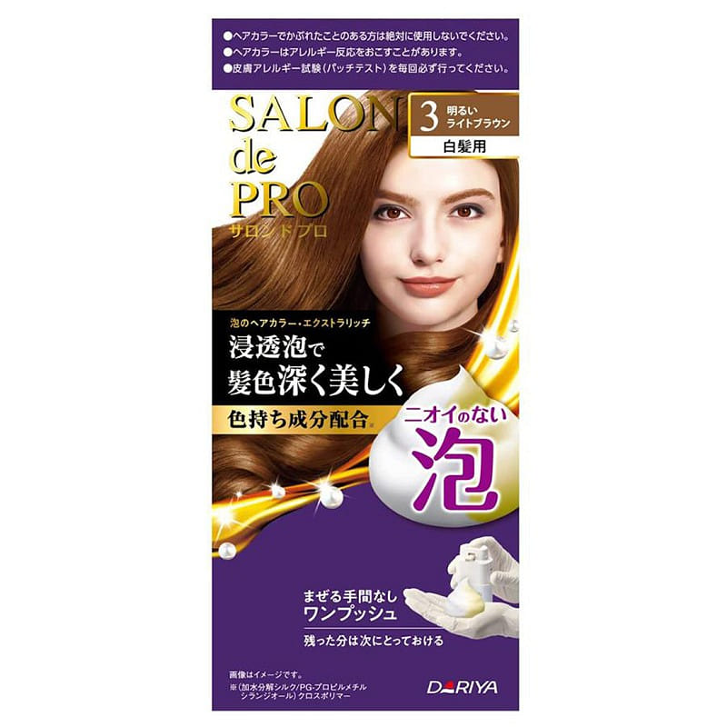 DARIYA SALON 泡泡染发剂 03 1 份