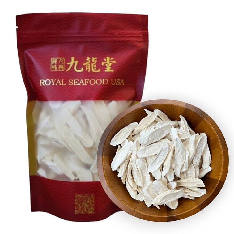 Royal Seafood USA Premium Selected Natural Dried Dioscorea Slice 1 파운드
