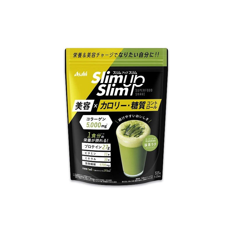 Asahi Collagen Meal Replacement Powder Matcha Flavor 315g 1 개