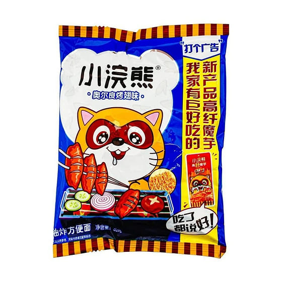 weee_snack_XiaohuangxiongFriedInstantNoodle(NewOrleansWings) 35 g