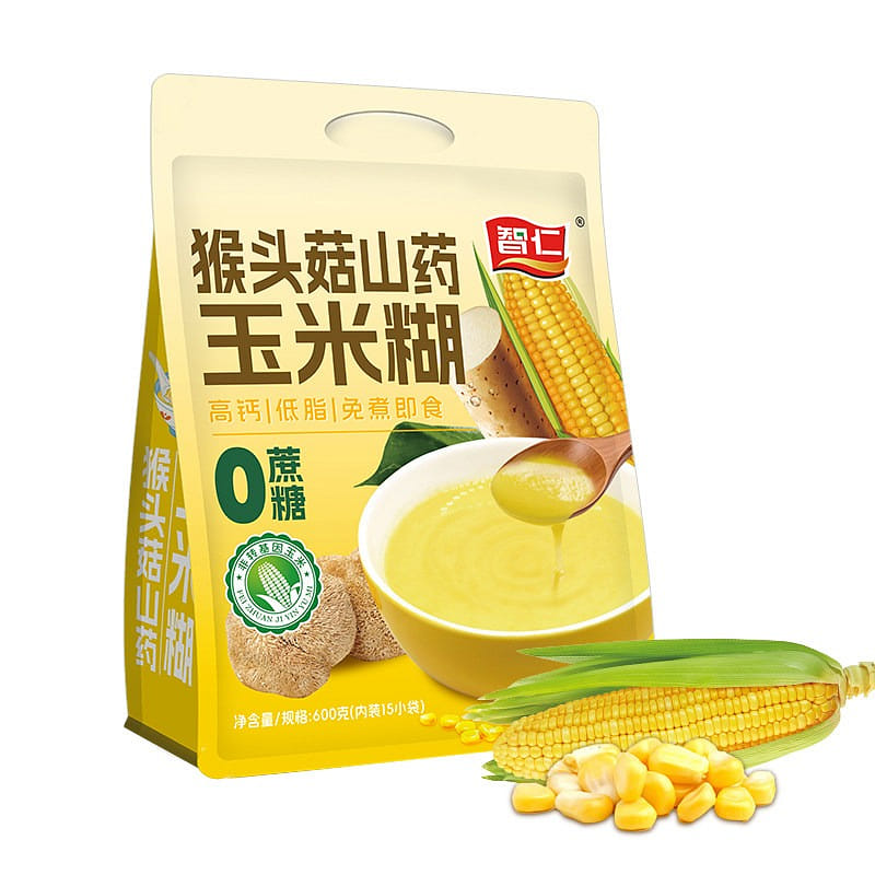 Zhiren Hericium Erinaceus Yam & Corn Paste 1pc 600 g