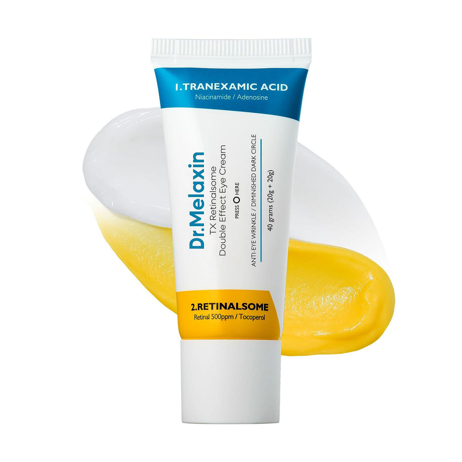 Dr.Melaxin TX Retinalsome Double Effect Eye Cream 1 ส่วน