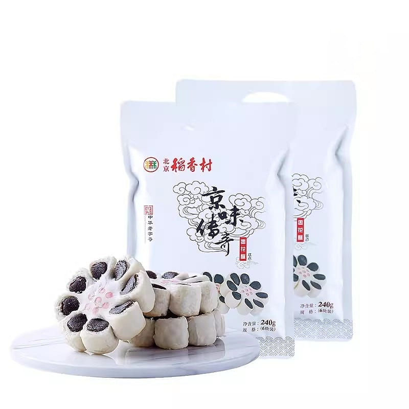 Beijing Daoxiang Village Jujube flower crisp jujube paste cake heart 240g 240 g