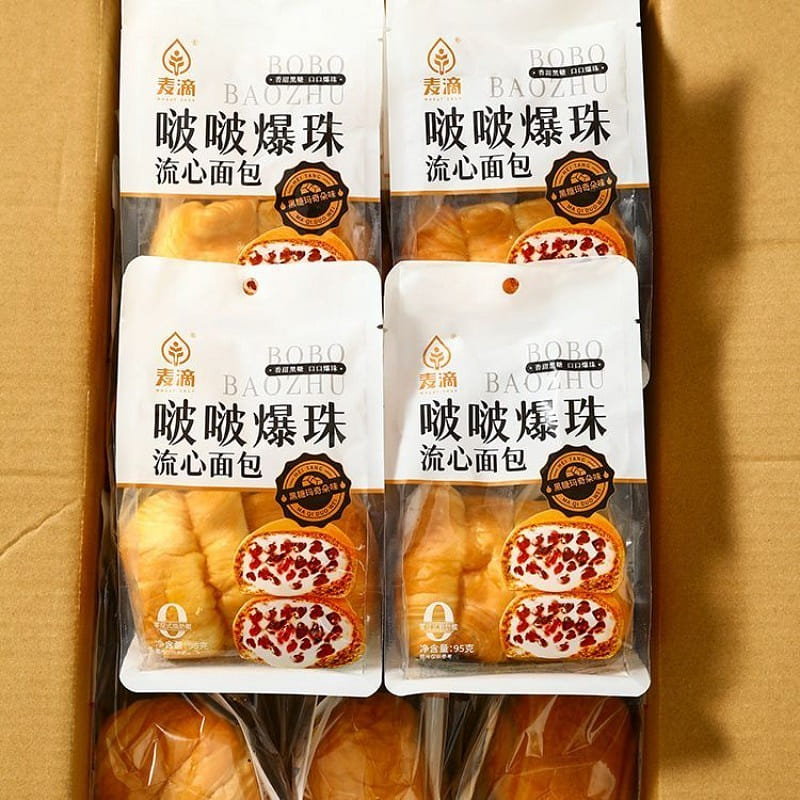 Toast with Tapioca Pearl Filling 95 그램