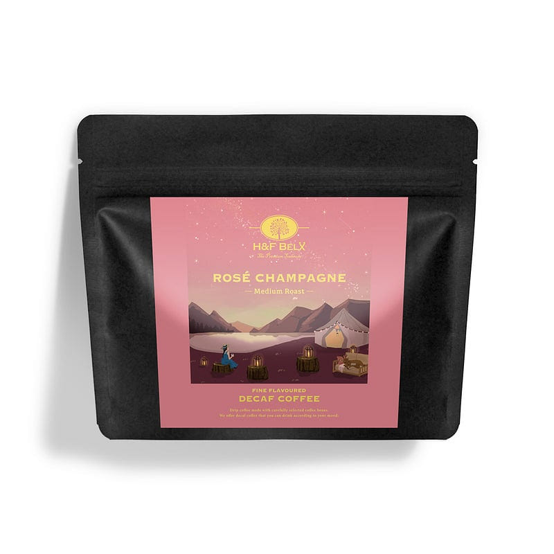 Cà phê pha phin H&F BELX Rose Champagne (không caffeine) - 5 túi 1 phần