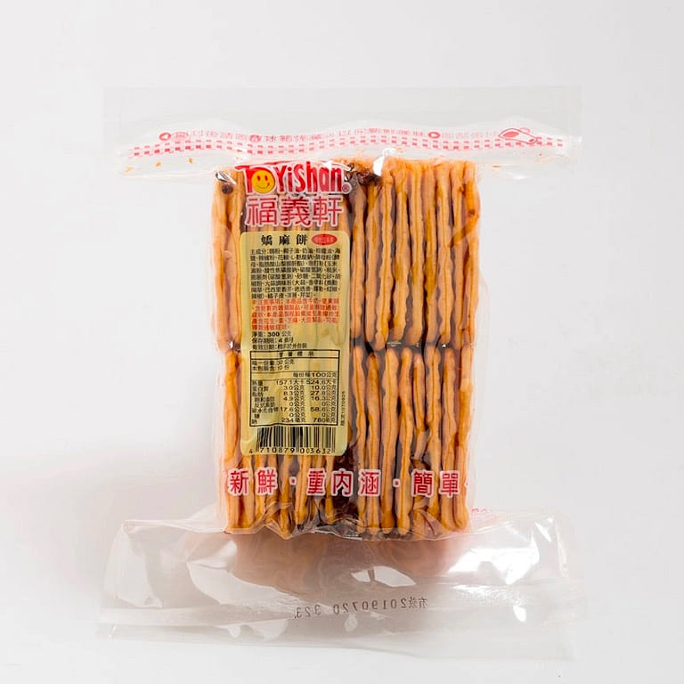 FuYiShan Spicy Numbing Crackers 300 그램