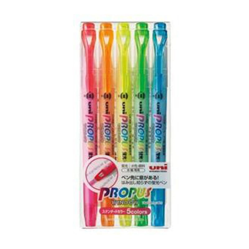 UNI Propus Highlighter 5-Color Set 1 개