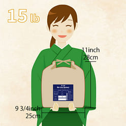 Hokkaido Yumepirika (2024 Crop) 15lb White 1 each