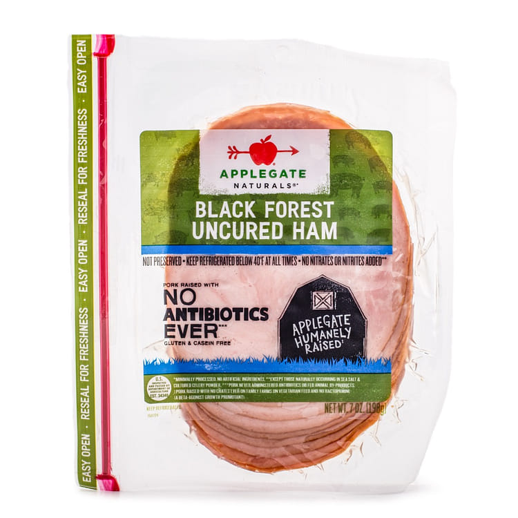 Get Applegate Uncured Black Forest Ham Slices Delivered | Weee