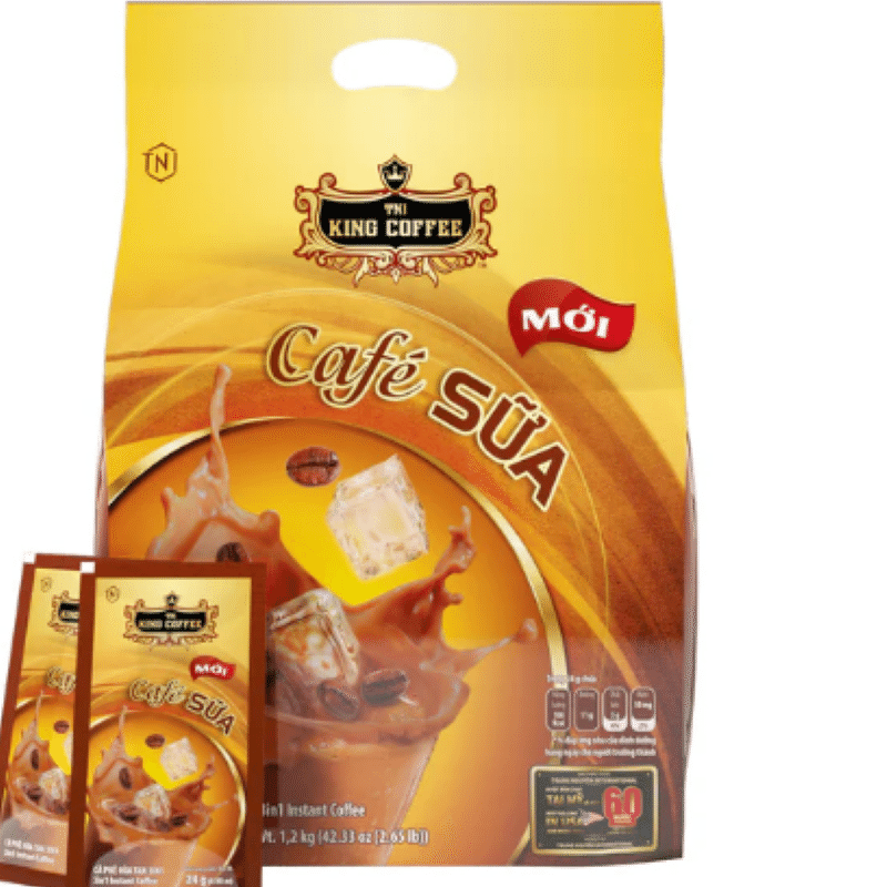 King Coffee CAFE SUA Iced Coffee with Milk 3in1 4.4 파운드