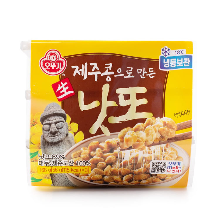 たこ納豆 不倒翁濟州大豆納豆3盒冷凍- Weee!