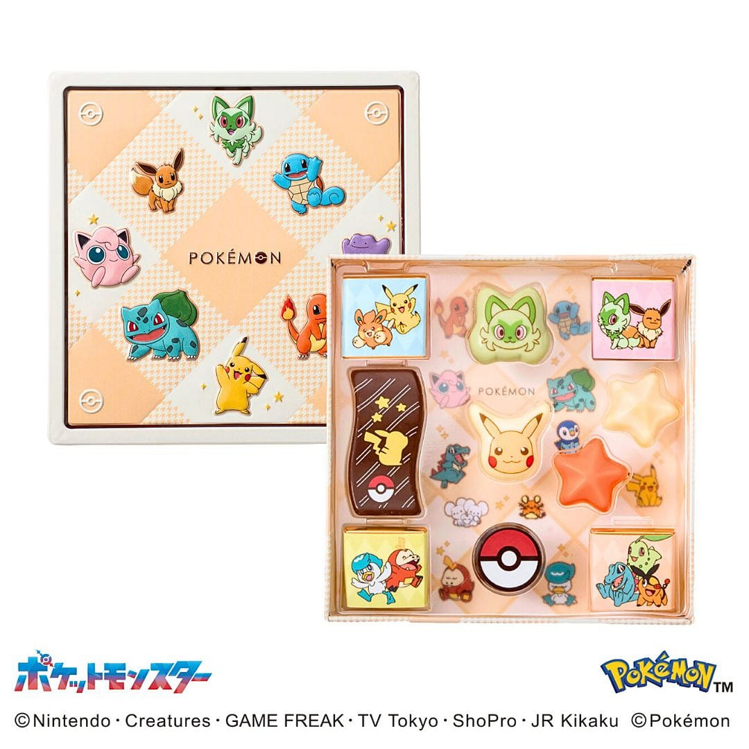Valentine Limited POKEMON Design Chocolate 10pcs 1 can