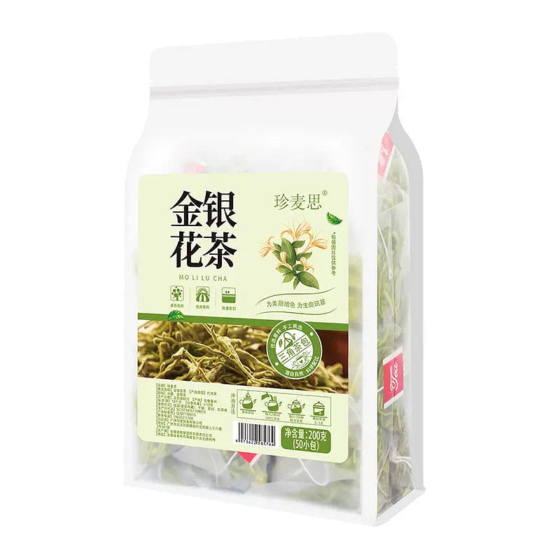 MSZ Honeysuckle Tea Bags 200g Jin Yin Hua Cha 50bags 1 กล่อง