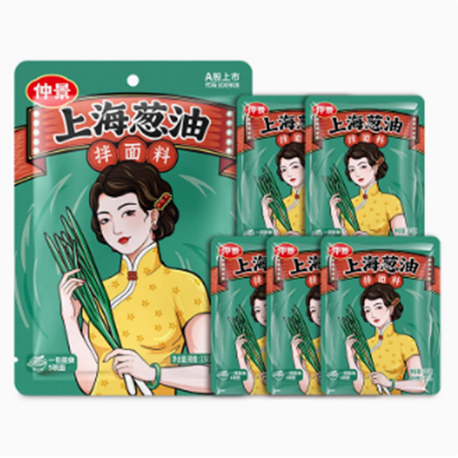 Zhongjing Shanghai Scallion Noodle Sauce 150 グラム