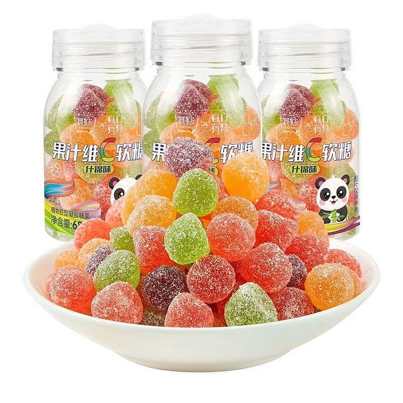 Vitamin C Juice Gummies 68g *1 can 68 그램