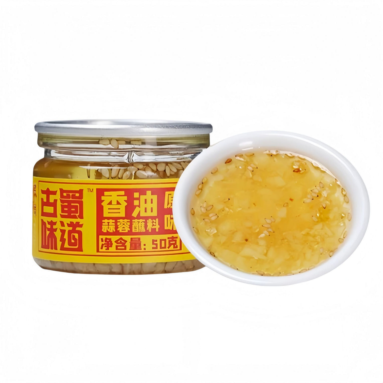 Ancient Shu flavour sesame oil garlic dipping sauc 50 g