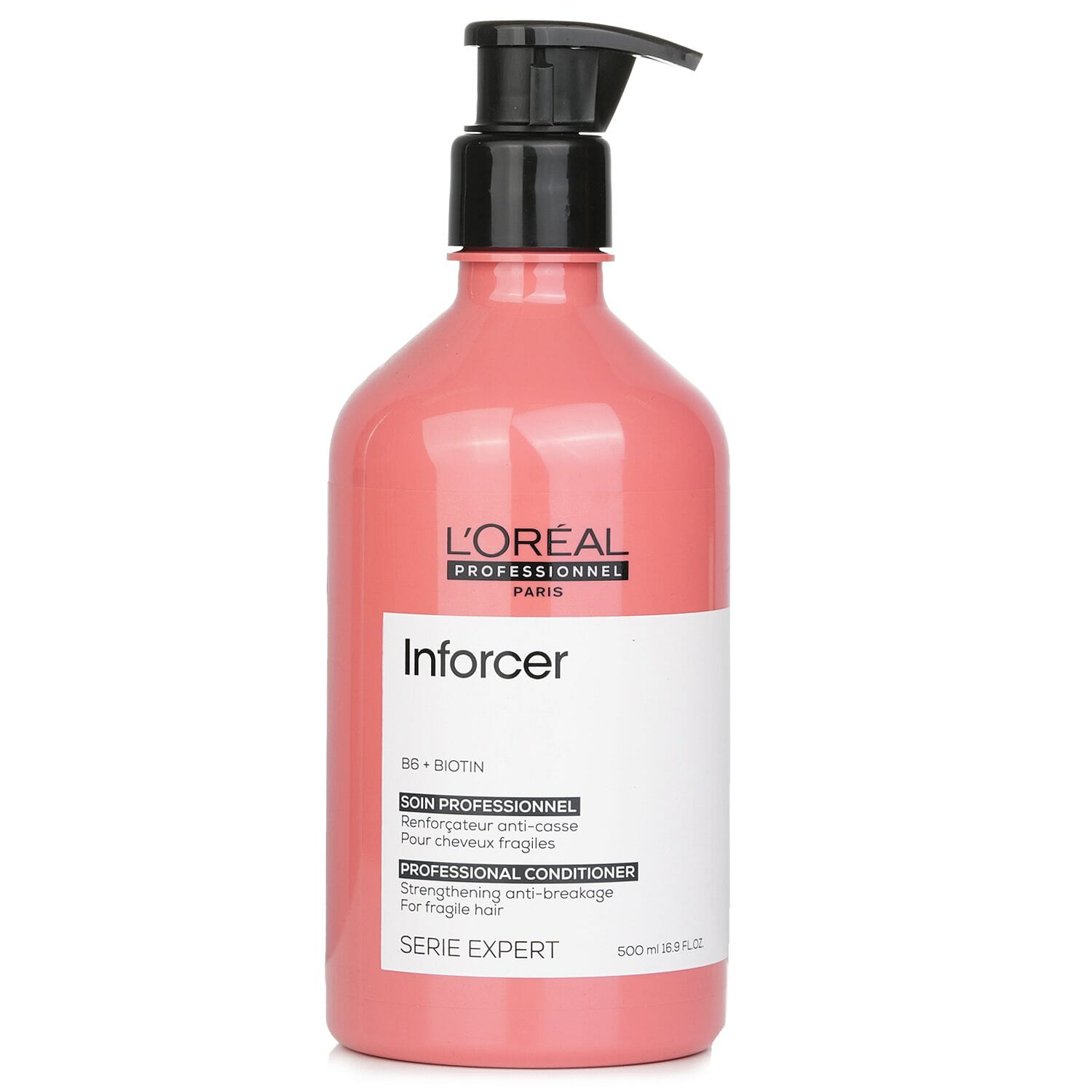 L'Oreal   Professionnel Serie Expert - Inforcer B6 + Biotin Strengthening Anti-Breakage Conditioner (For Fragile Hair) 500 มิลลิลิตร