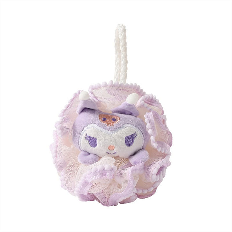 Cute Kids Cartoon Hairball Bath Flower Ball Soft Large Non-Loose-Kulomi -2Pc 1 개