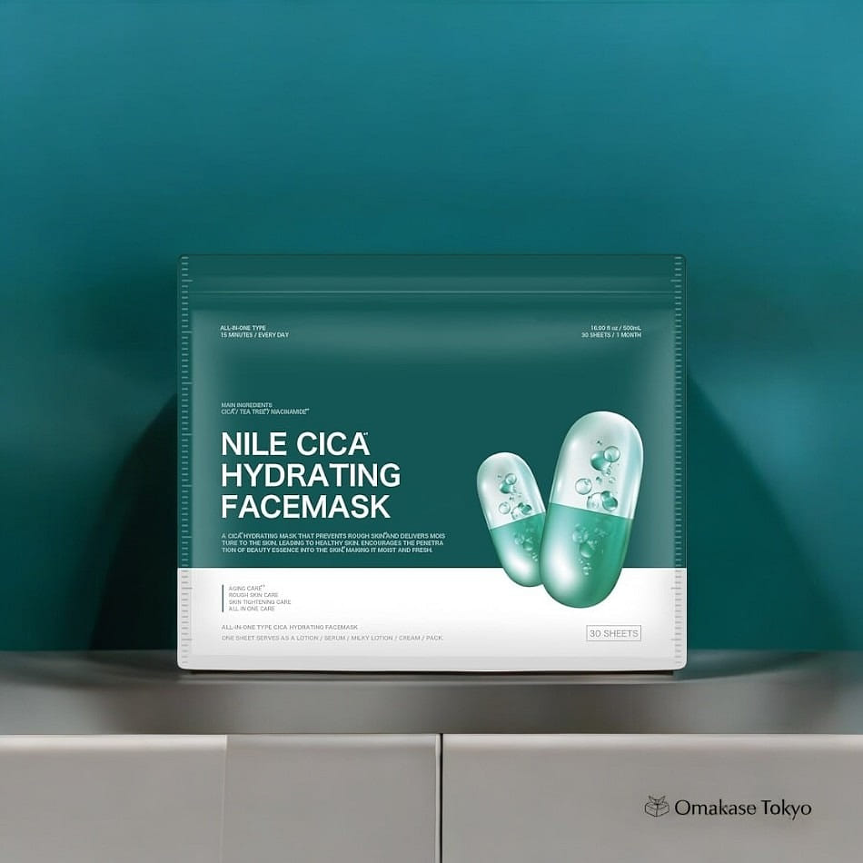 Nile Deer Face Pack Eucalyptus Mint (Pack of 30) 590 กรัม