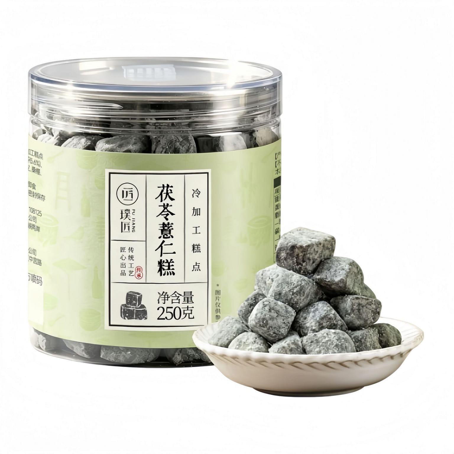 Pujian Poria & Job's Tears Cake 250g*1 Jar 250 g
