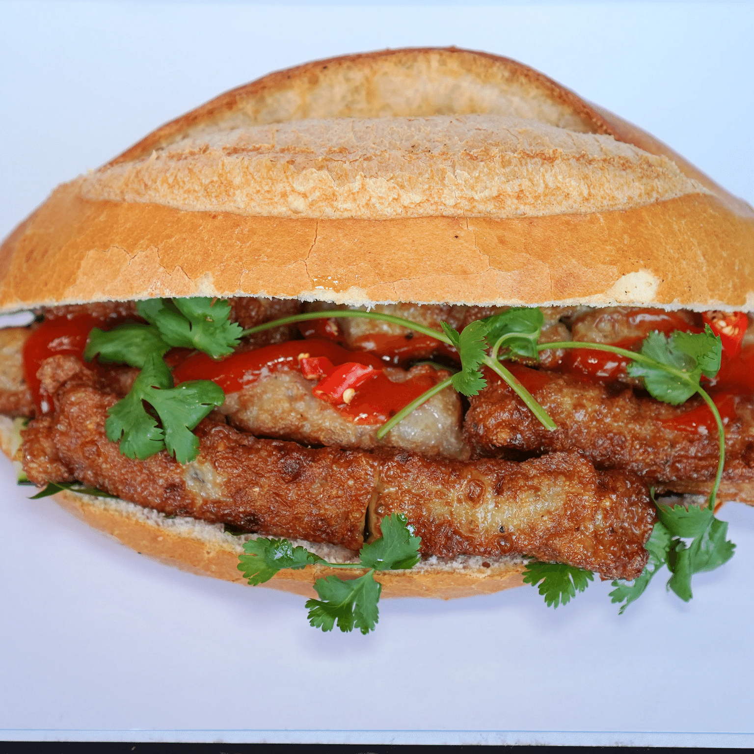 Fish Cake Banh Mi 1 each