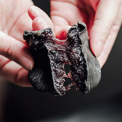 Hand-made five black mulberry purple rice cake 215 g