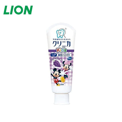 LION Children's Grape Flavor Toothpaste 60g 1 count
