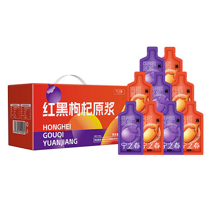 NingZhiChun Red Black Goji Juice 30g*40 Bags 1200 g - Weee!