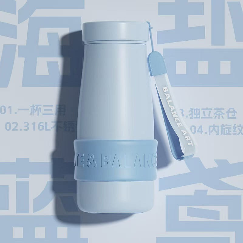 Fuguang 316L Thermal Mug Tea Mug Cooling Mug Blue 1 อัน