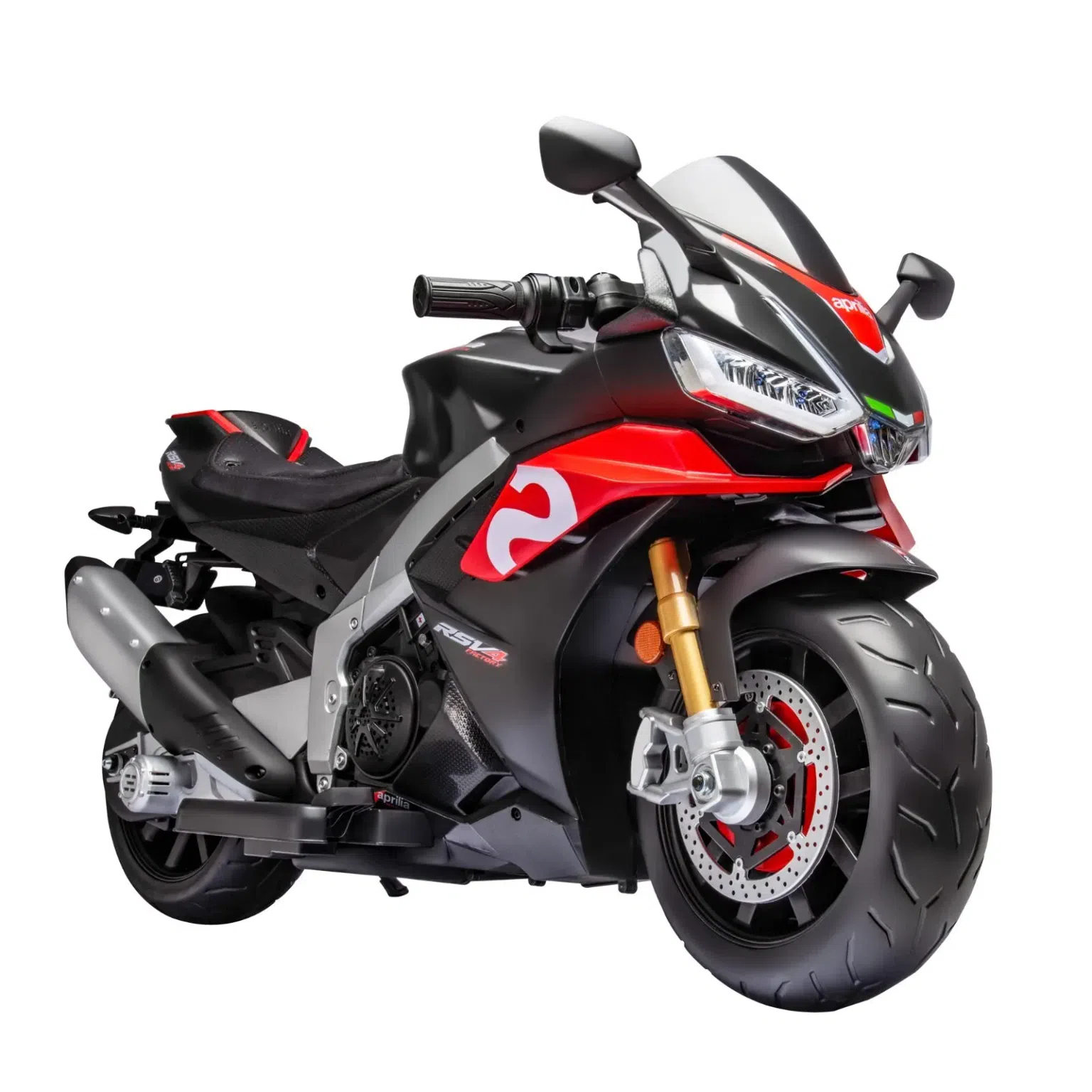Black 24V Kids Electric Motorcycle 6mph Dirt Bike 1 box