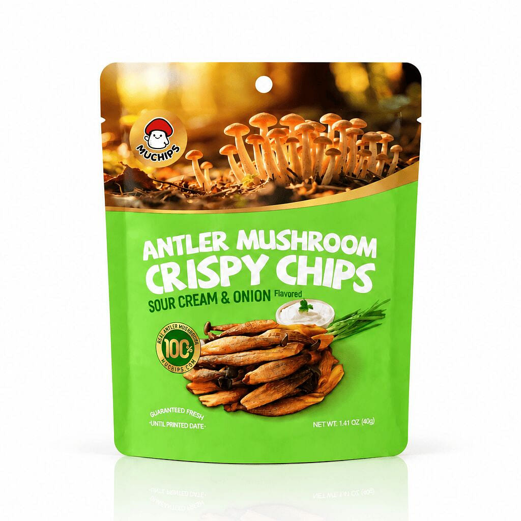 Deer Antler Mushroom Chips 1.4 oz