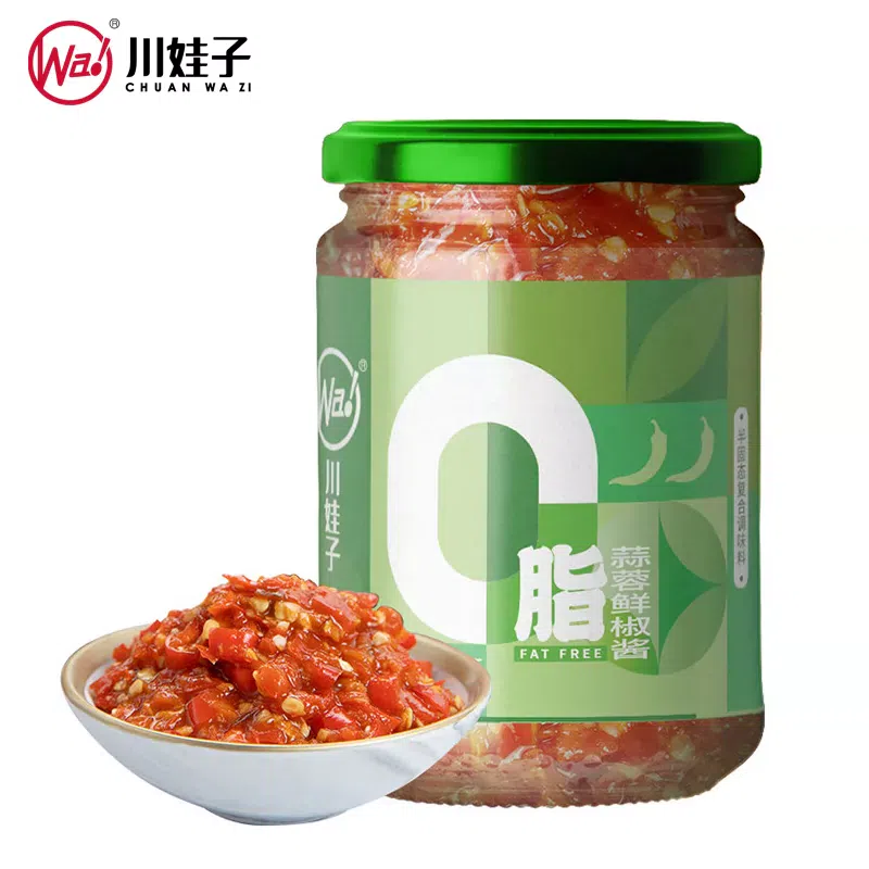 川娃子蒜蓉辣椒醬230g*1罐 230 克