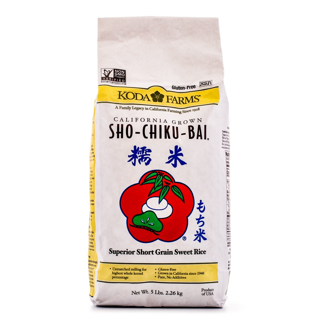 Koda Farms Superior Short Grain Sweet Rice 5 lb*8 pack