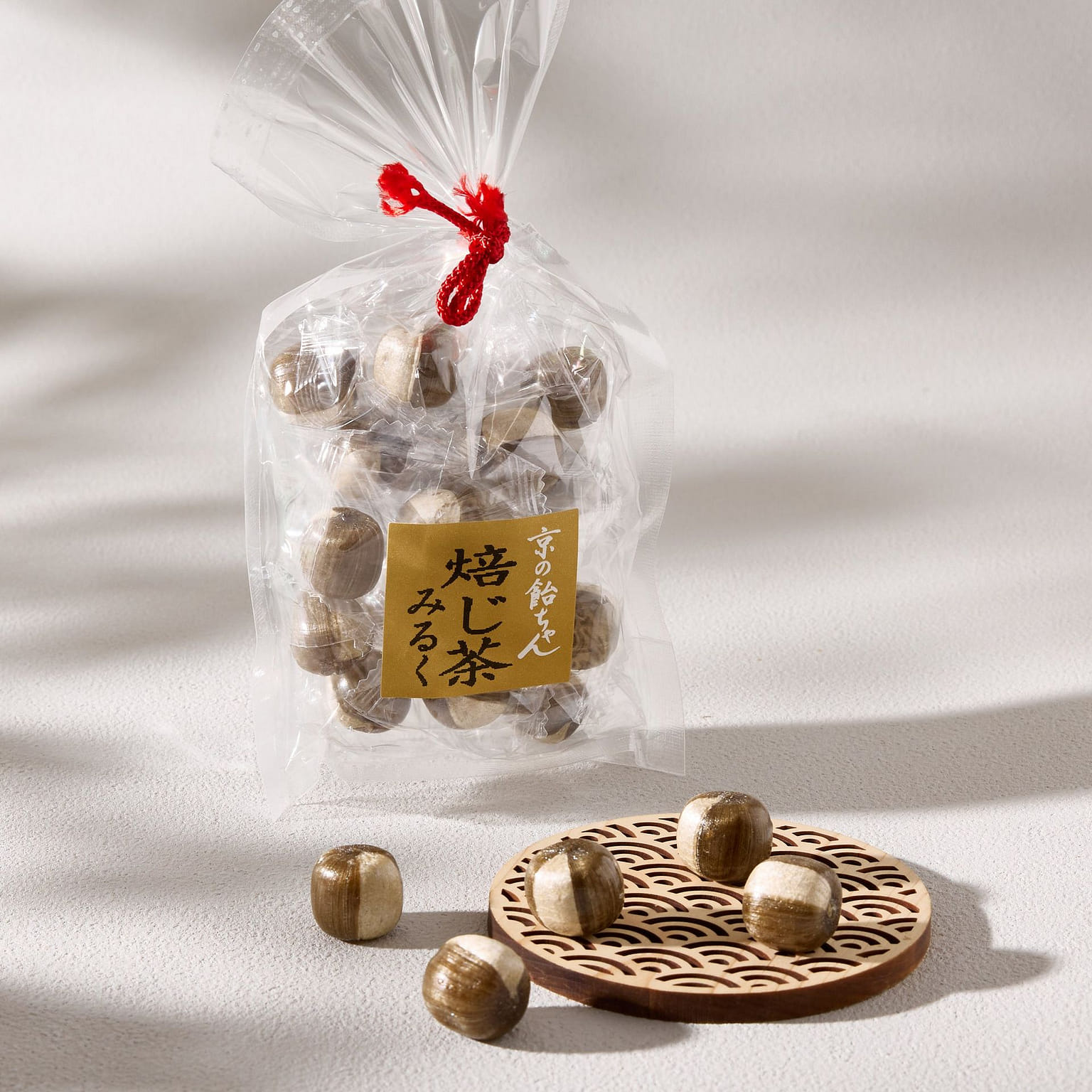 Kinchaku Hojicha Milk Candy 101 그램