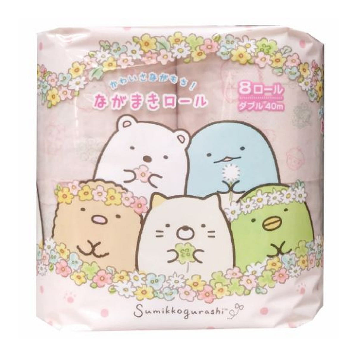 Izumi Sumikko Gurashi Long Toilet Paper 8 Rolls 8 อัน