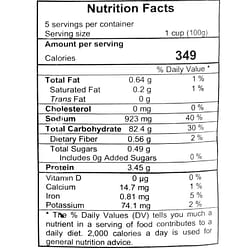 Safoco Egg Macaroni Oyster Shell Shape - 17.6 oz 1 each