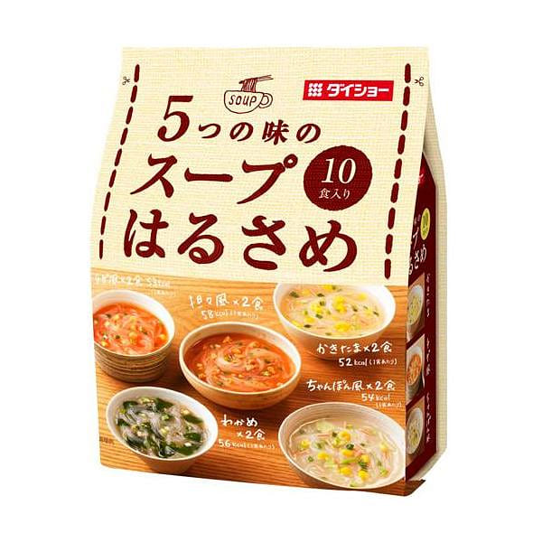 Daisho 5-Flavors Soup Harusame 164.6g*10 Packs 1 each