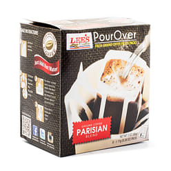 Lee's Coffee Pour Over Coffee, Parisian Blend 8ct 88 g