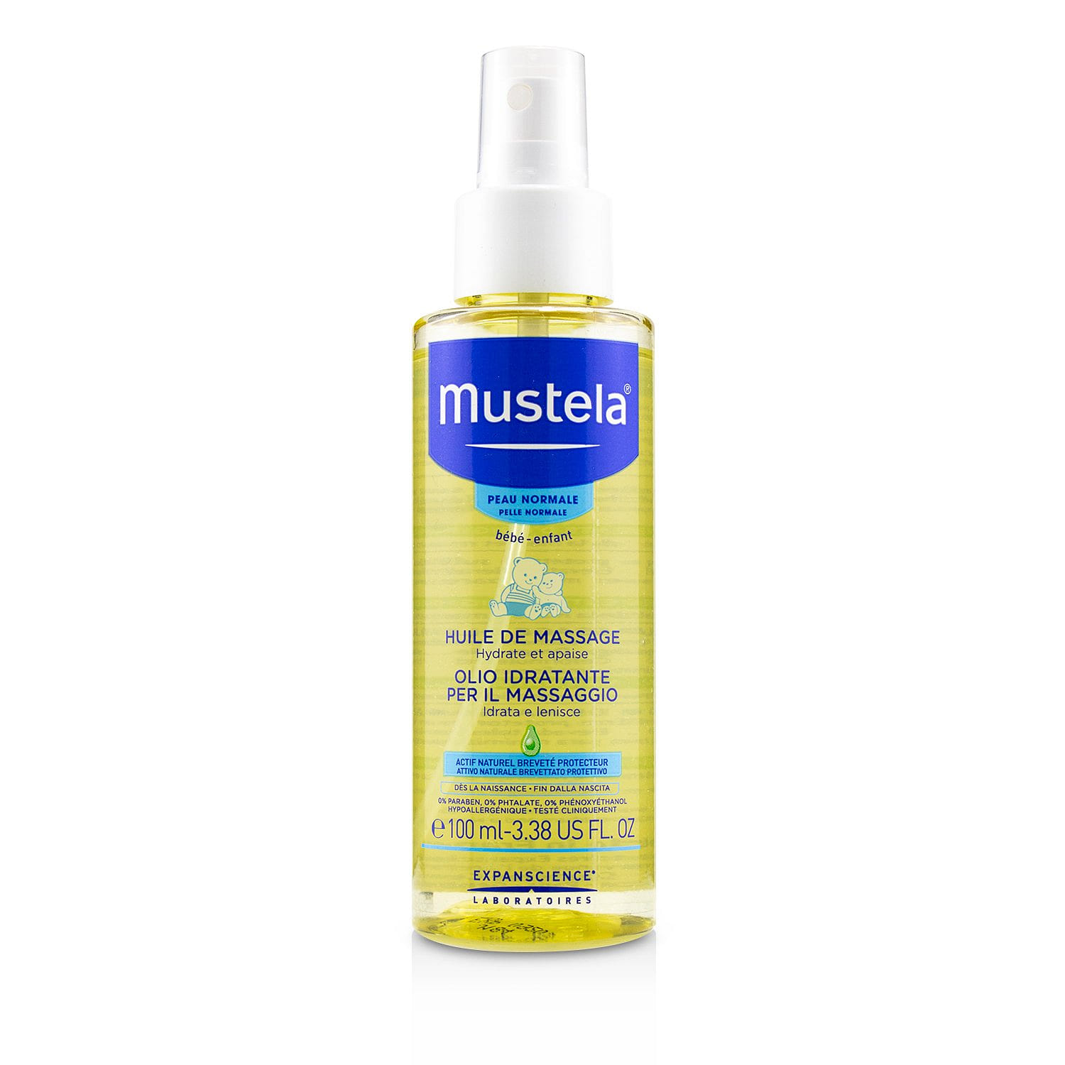 Mustela massage oil 100ml/3.38oz 100 밀리리터