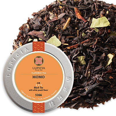 Lupicia White Peach Black Tea Regular Canned 50g 1 each