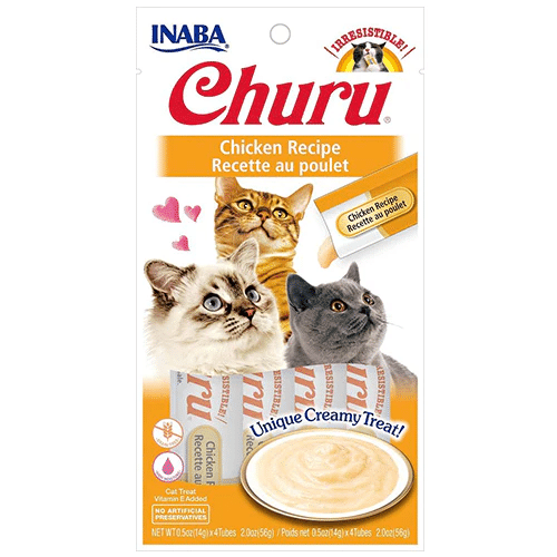 【INABA】Churu Purées Cat Treat - Chicken 1 개