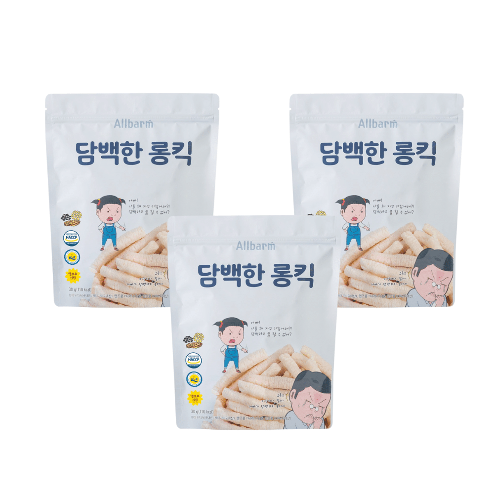 [ALLBARM] Brown Rice Stick - Blackbean (3pcs) 30 g