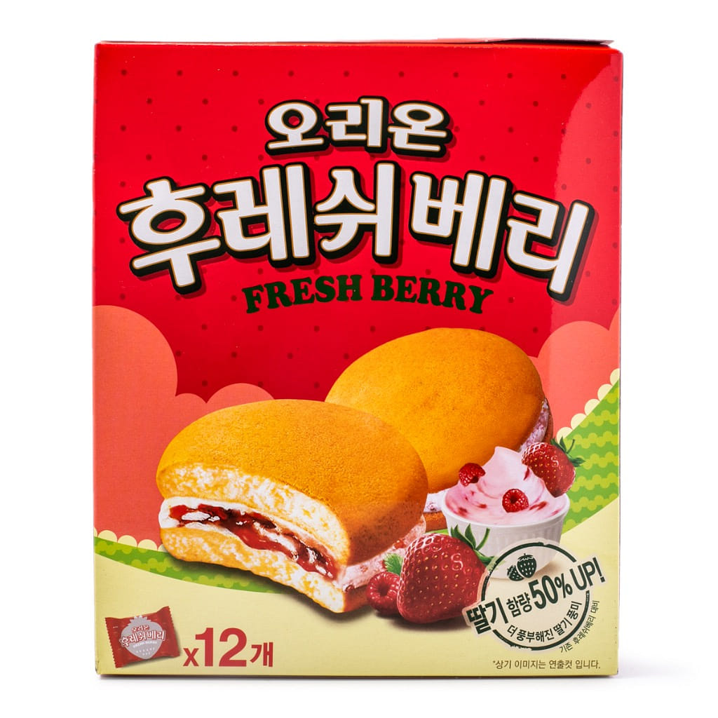 오리온 후레쉬베리 12개입 336 그램*8 팩