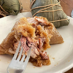 Peanut pork belly zongzi 3 count