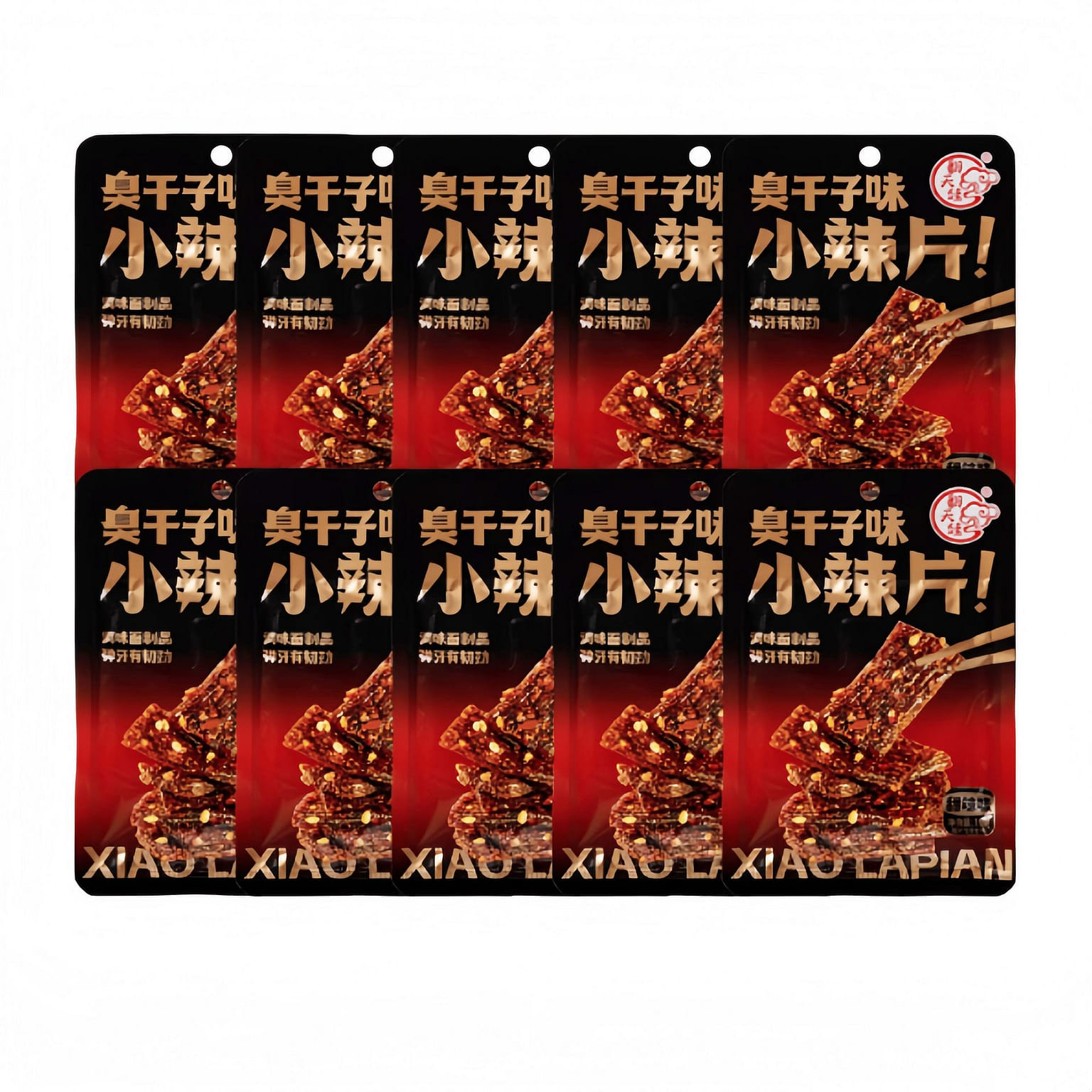 Gluten Spicy Chips 16g*10 packs 160 g