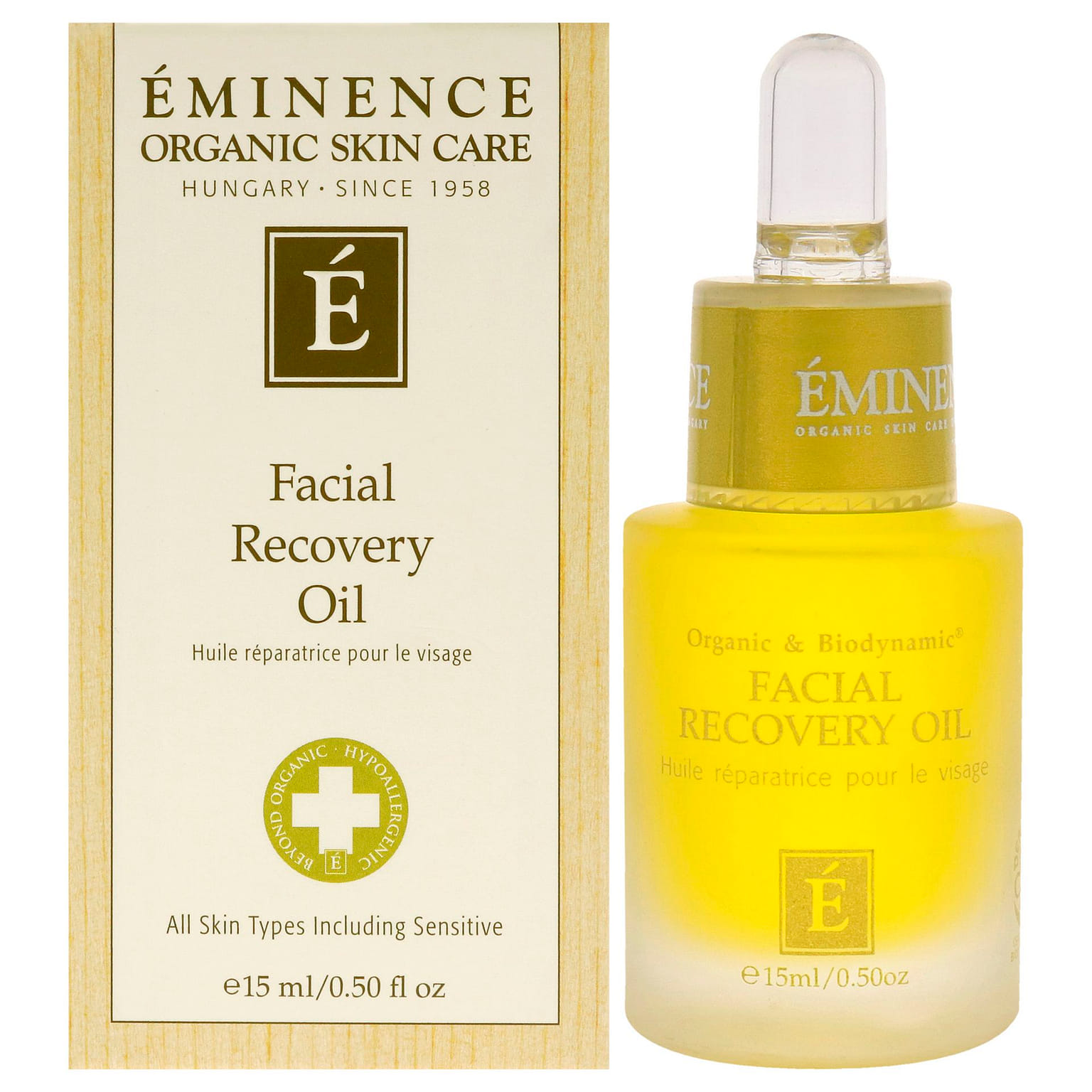 Dầu phục hồi da mặt Eminence dành cho cả nam và nữ - Dầu 0,5 oz 0.5 oz